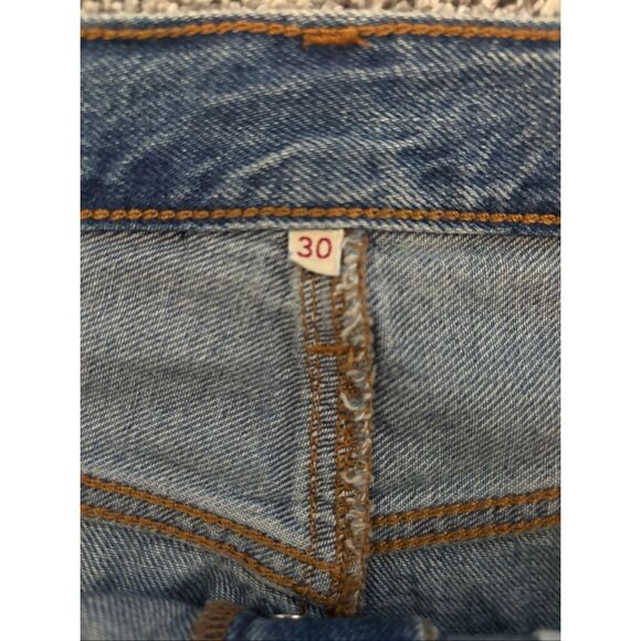 ❤️Levi’s NWT Iconic Long Contrast Denim Skirt - Picture 10 of 13